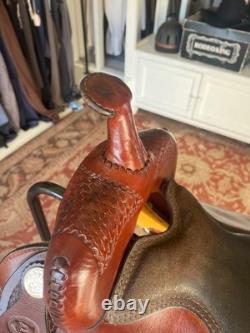 14 Rider's Choice/Alabama Saddlery Western Saddle Made for Arabian Wide Withers