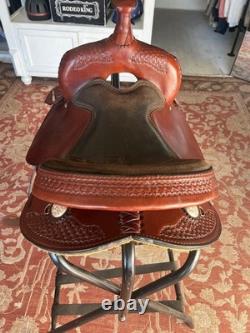 14 Rider's Choice/Alabama Saddlery Western Saddle Made for Arabian Wide Withers