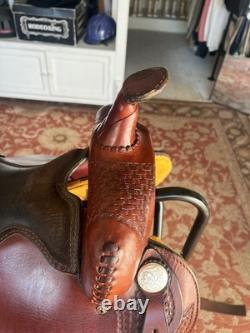 14 Rider's Choice/Alabama Saddlery Western Saddle Made for Arabian Wide Withers