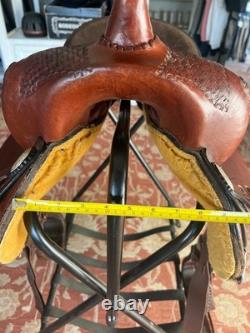 14 Rider's Choice/Alabama Saddlery Western Saddle Made for Arabian Wide Withers