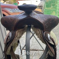 14 Russell saddle Co Western Saddle