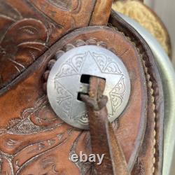 14 Russell saddle Co Western Saddle