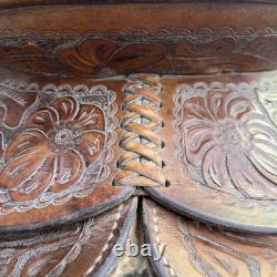 14 Russell saddle Co Western Saddle