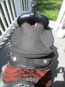 14'' SQH BARS Black abetta Original Westernbarrel/ trail saddle