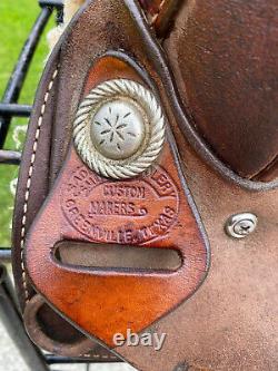 14 Saddlesmith Of Texas Western Barrel Saddle