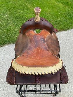 14 Saddlesmith Of Texas Western Barrel Saddle