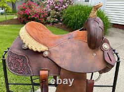 14 Saddlesmith Of Texas Western Barrel Saddle