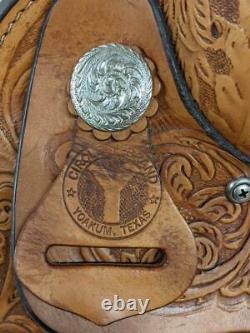 14 Used Circle Y Western Show Saddle 493-3236