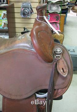 14 Used Clinton Anderson Australian Saddle With Horn 3-1266