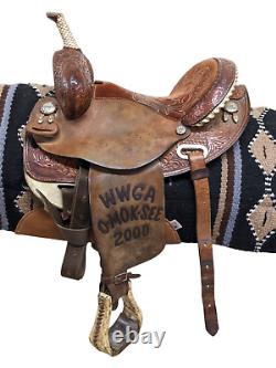 14 Used Martha Josey Collection Western Barrel Saddle 694-5332