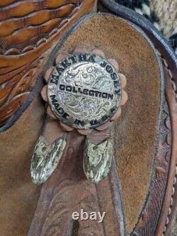 14 Used Martha Josey Collection Western Barrel Saddle 694-5332