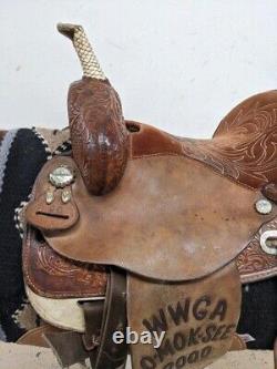 14 Used Martha Josey Collection Western Barrel Saddle 694-5332