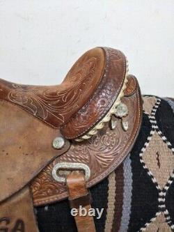 14 Used Martha Josey Collection Western Barrel Saddle 694-5332