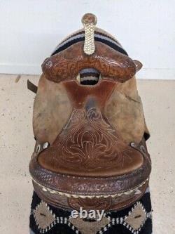 14 Used Martha Josey Collection Western Barrel Saddle 694-5332