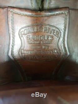 14 Used Old Powder River Western Saddle 3-1395