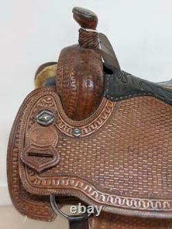 14 Used Tod Slone Western Roping Saddle 2-1365