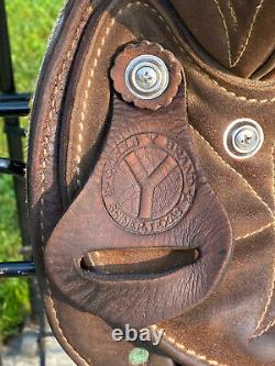 14 Vintage CIRCLE Y Western Barrel Horse Saddle