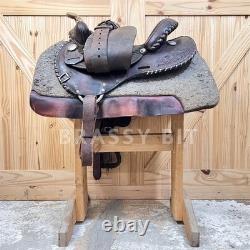 14 Vintage Silver Royal All Around Western Saddle