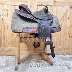 14 Vintage Silver Royal All Around Western Saddle