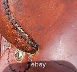 14 Vintage Youth Western Saddle Number 1492