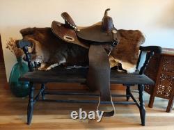 14 Western Trophy Saddle Full QH Bars 7