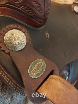 14 Western Trophy Saddle Full QH Bars 7