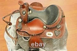 14 Western style Horse saddle and Bridle Custom Hand Made