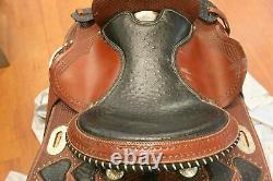 14 Western style Horse saddle and Bridle Custom Hand Made