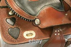 14 Western style Horse saddle and Bridle Custom Hand Made