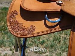 15 1/2 inch Bandalero Reining and Cowhorse Saddle