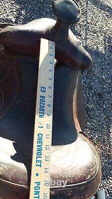 15 1/2 ranch/roping western saddle, horse gear, hunting, saddle bags