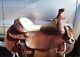 15 15.5 16 Silver Mesa Used Western Roping Pleasure Trail Saddle Rigged To Ride
