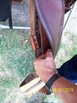15 15.5 Corriente Anthony NM great used Western Roping Pleasure Trail Saddle