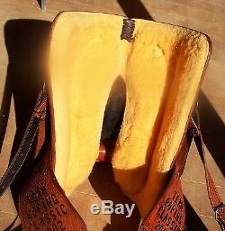 15 15.5 Courts Western Trophy Roping saddle roper also good pleasure & trail