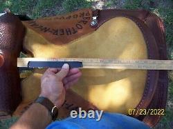 15 15.5 made by Infinity Campbell TX Western Roping Pleasure Trail Ranch Saddle