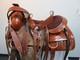 15 16 17 18 Used Western Saddle Pleasure Trail Roping Ranch Tooled Leather Tack