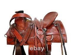 15 16 17 18 Used Western Saddle Roping Horse Ranch Pleasure Roper Wade Cowboy