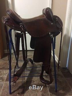 15 (16 Western) Clinton Anderson hornless Aussie saddle by Martin Saddlery