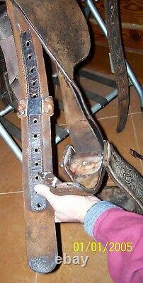 15.5 16 Master Saddles Western Roping Pleasure Trail Saddle fully rigged to ride