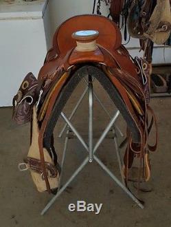 15.5 Billy Cook Cliff Wade ranch saddle