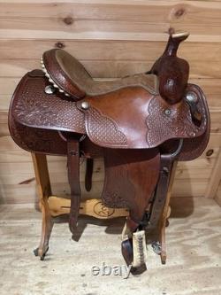 15.5 Billy Cook Matt Tyler Pro Roper Western Roping Saddle model 997