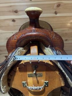 15.5 Billy Cook Matt Tyler Pro Roper Western Roping Saddle model 997