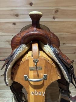 15.5 Billy Cook Matt Tyler Pro Roper Western Roping Saddle model 997