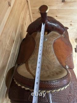 15.5 Billy Cook Matt Tyler Pro Roper Western Roping Saddle model 997