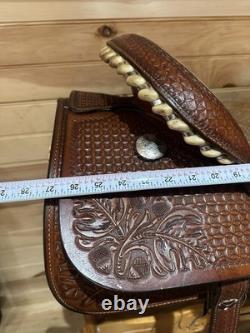 15.5 Billy Cook Matt Tyler Pro Roper Western Roping Saddle model 997