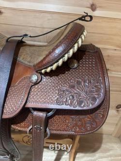 15.5 Billy Cook Matt Tyler Pro Roper Western Roping Saddle model 997