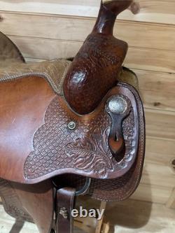 15.5 Billy Cook Matt Tyler Pro Roper Western Roping Saddle model 997