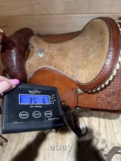 15.5 Billy Cook Matt Tyler Pro Roper Western Roping Saddle model 997