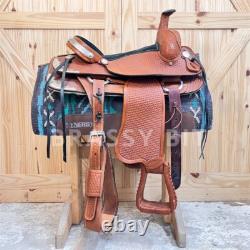 15.5 Blevins Saddles All Around Western Saddle
