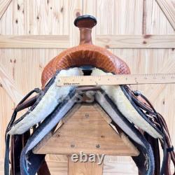 15.5 Blevins Saddles All Around Western Saddle